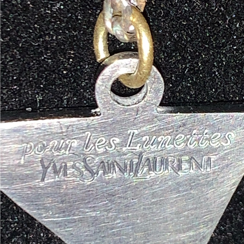Yves Saint Laurent Vintage Pour Les Lunettes Neck… - image 5